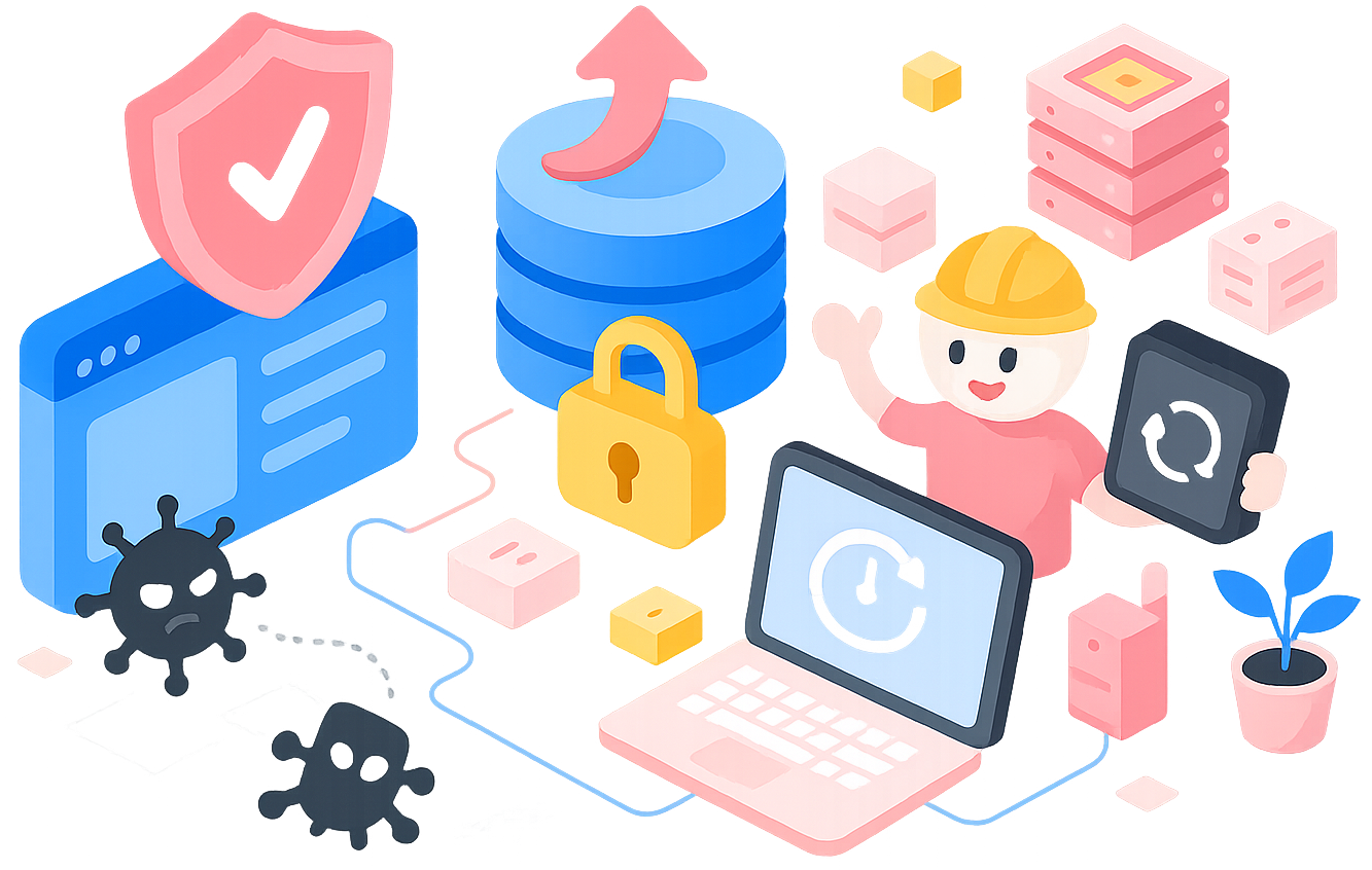 backup illustration