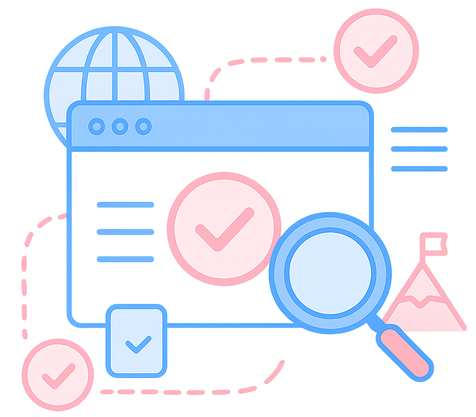 site monitor illustration