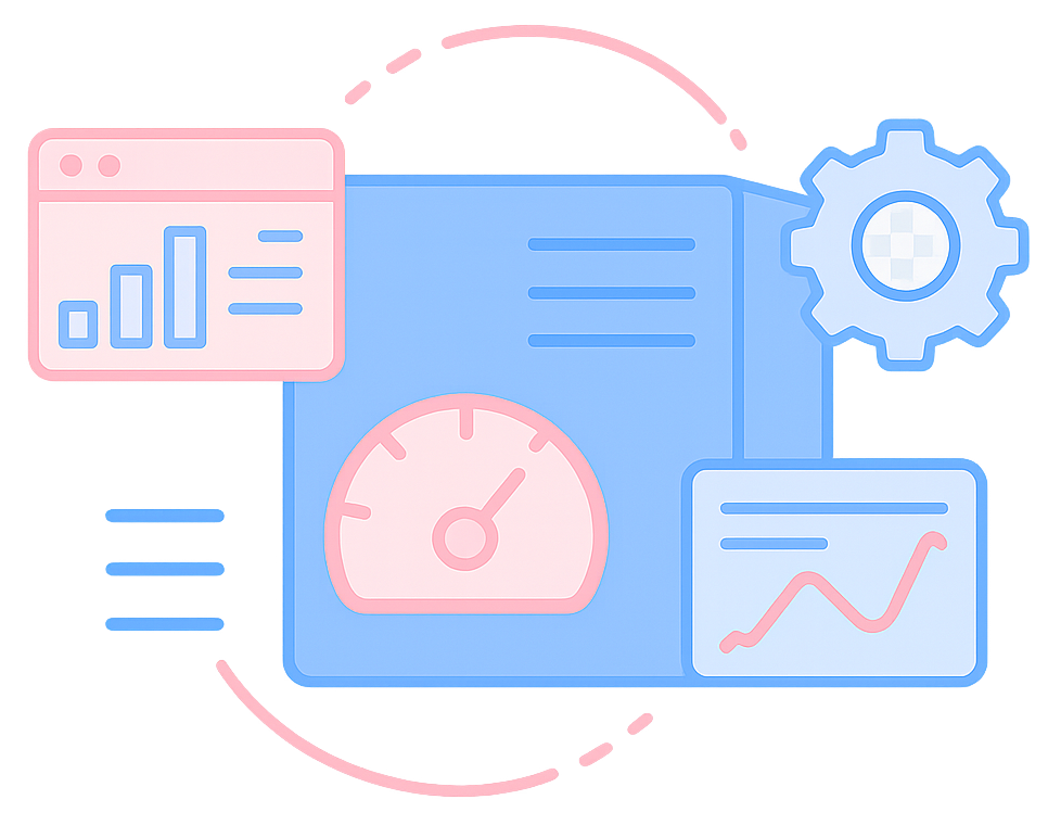 site monitor illustration