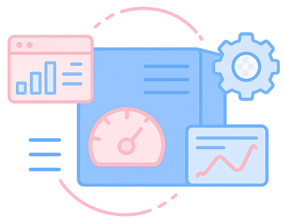 site monitor illustration
