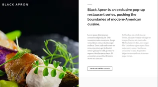 Website template 1 - HostBible site builder