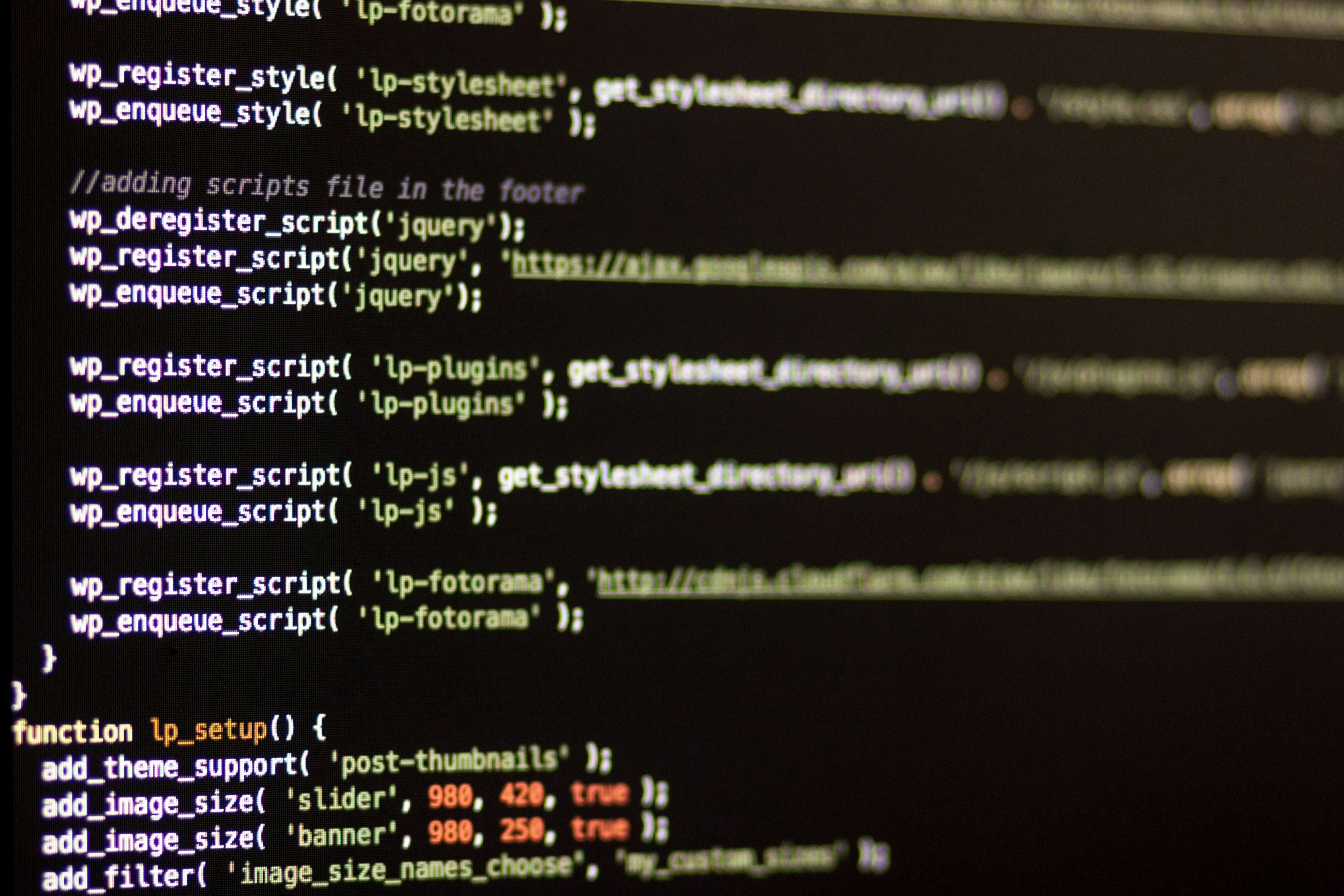 wordpress code snippets